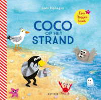 Coco op het strand