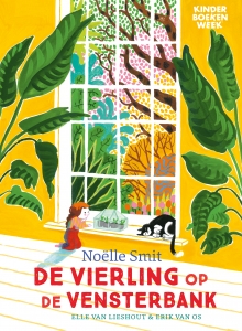 De vierling op de vensterdank
