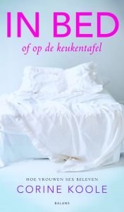 In bed. Of op de keukentafel.