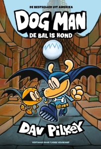 Dog Man. De bal is hond.